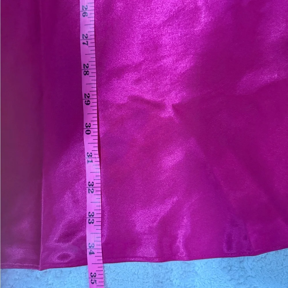 Vintage Satin Slip‎ Nightgown Lot Val Mode Floral Pink Lace Lingerie Y2K